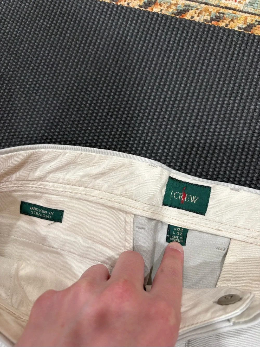 J. Crew Classic Fit Chinos